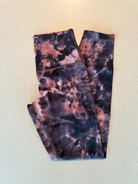 Lululemon Align 25" Diamond Dye Pinks/Browns on Black 4